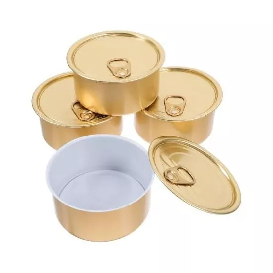 2-teilige aluminiumbeschichtete Blechdose mit leicht zu öffnendem Deckel