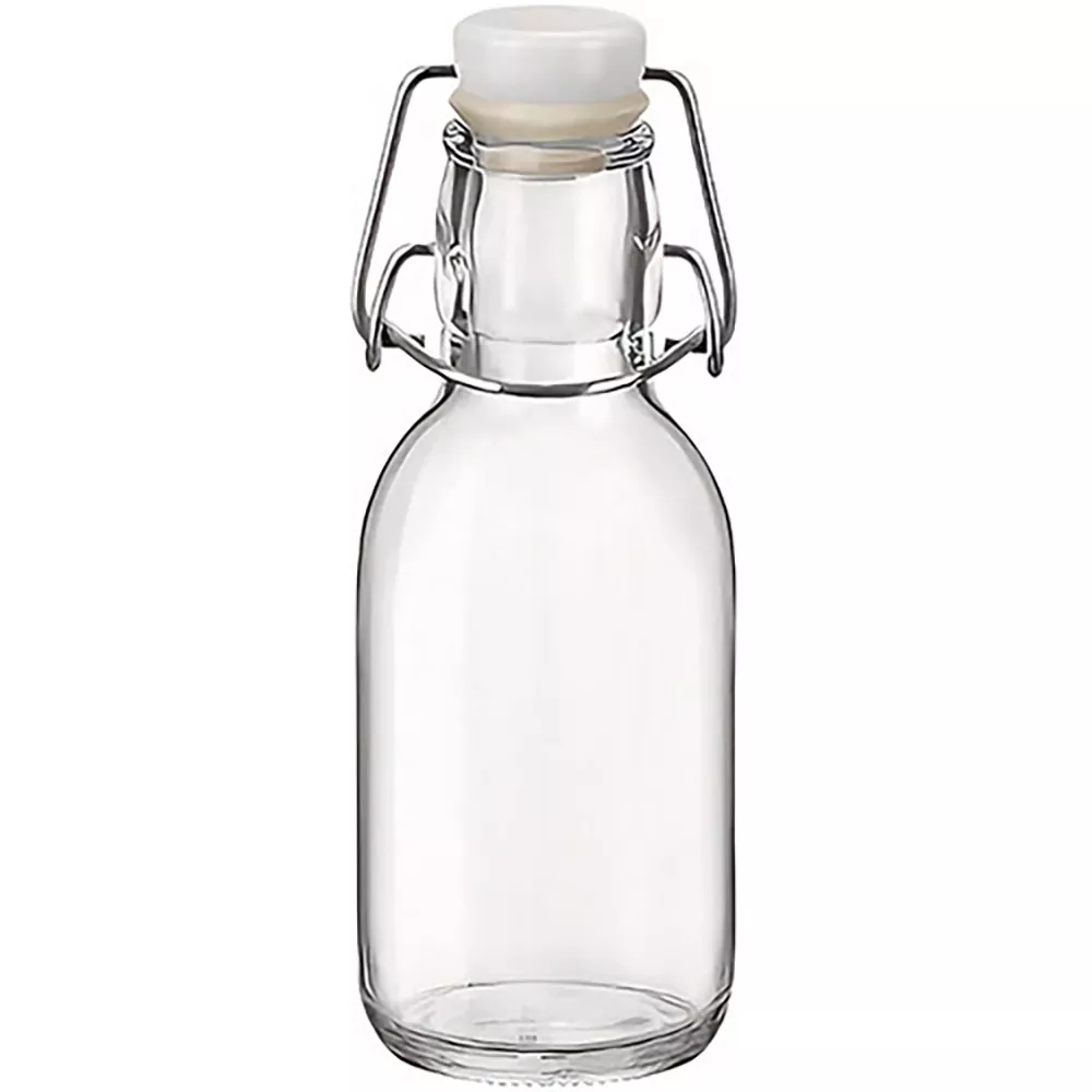 200-ml-Glasflaschen mit Schnappdeckel