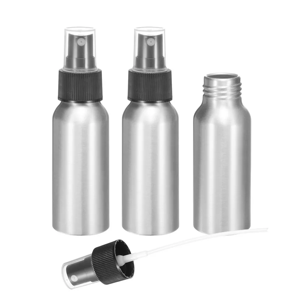 60 ml (2 Unzen) wiederverwendbare Mini-Aluminium-Sprühflasche mit feinem Nebel
