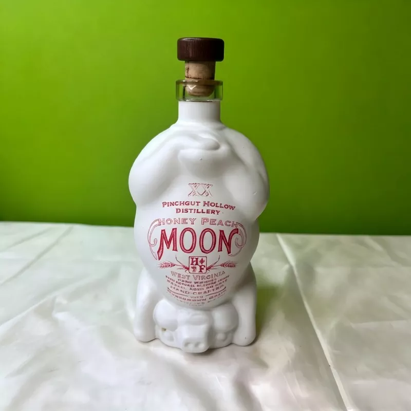 Einzigartige schweineförmige Keramikflasche mit mattem Finish