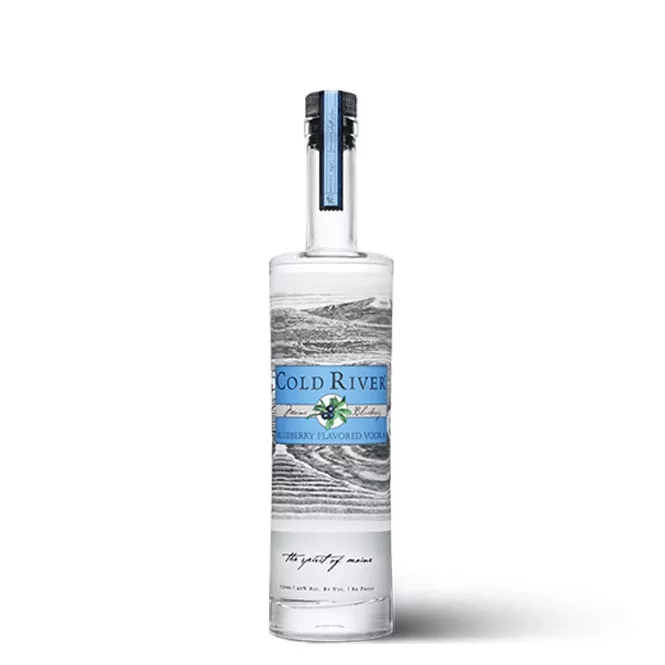 750 ml klare, runde Wodkaflasche aus Glas mit T-Korken