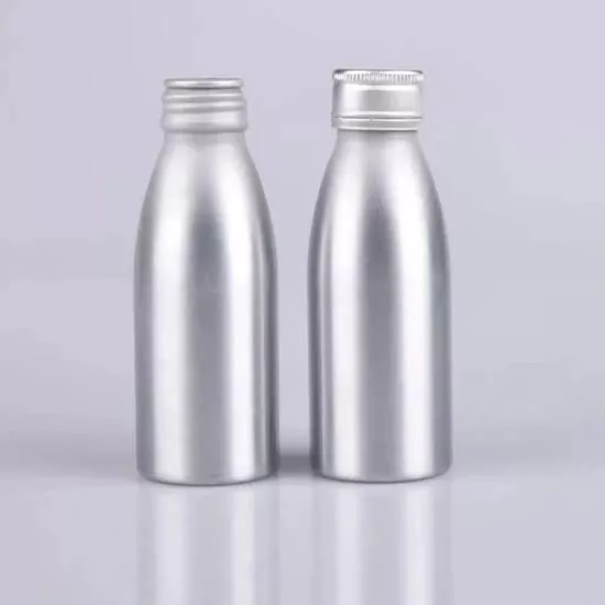 100 ml Mini-Aluminium-Alkoholflasche für Reisespirituosen